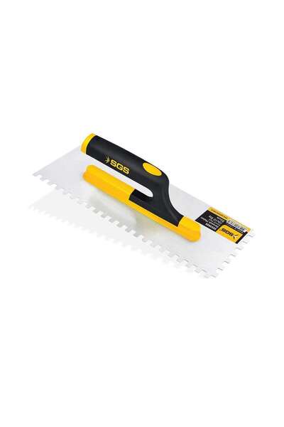 SGS Seramik Malası 10×10 35 cm | Kauçuk Saplı Profesyonel