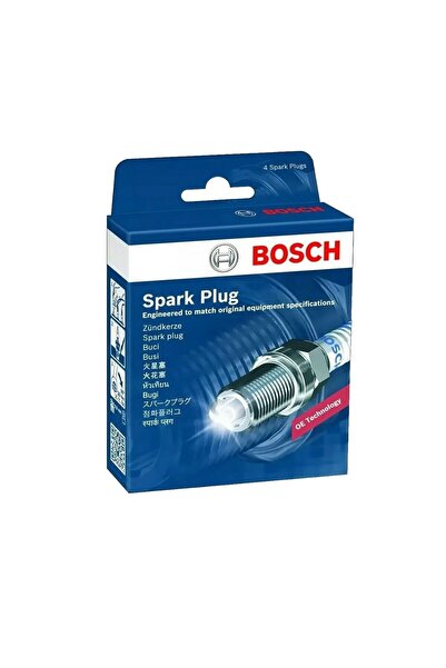 Bosch 0242135559 Honda Civic 1.6 Fb7 Fb1 Fc5 Çift İridyum Buji Takımı 4 Adet