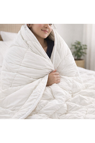 lanawool 100% Merino Wool Duvet | 180x220 cm Thick 800 g sq m | OekoTex Cotto...