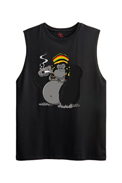 Rabona Fashion Smoky Gorilla – Majica / Top bez rukava u rasta stilu (opciono)