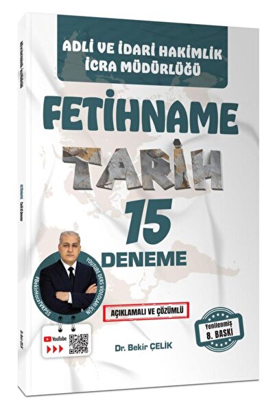 Bekir Çelik Tarih Adli İdari Hakimlik İcra Müdürlüğü FETİHNAME Tarih 15 Denem...