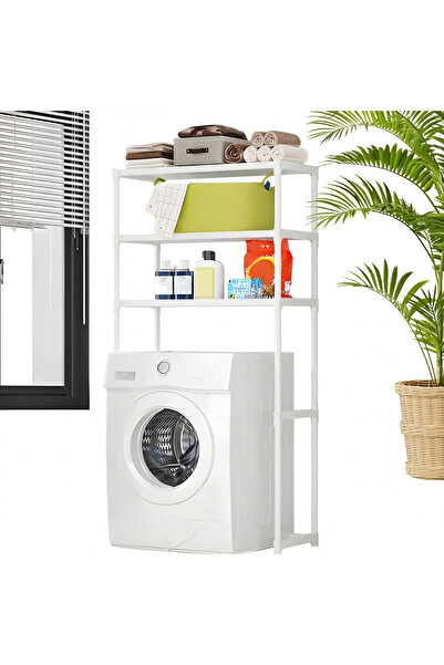 Teno Raft alb cu 3 rafturi, organizare elegantă pentru spații mici