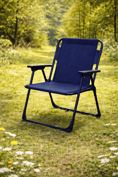 kolayav.com avın en kolay yolu Katlanır Kamp Sandalyesi 2 Adet Lacivert