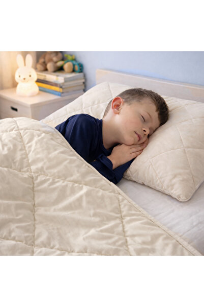 lanawool Quilted Pillowcase 100% Merino Wool 35x54 cm Outer Cotton OekoTex Cl...