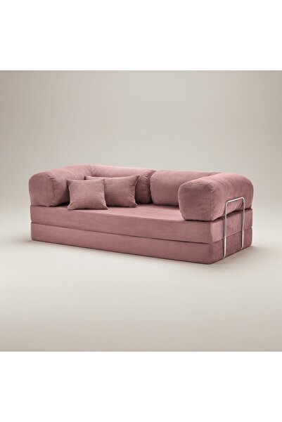 NESTİME 200x100 ComfortNest Fitilli Kadife Kanepe| Yatak Olabilen, Dayanıklı ...