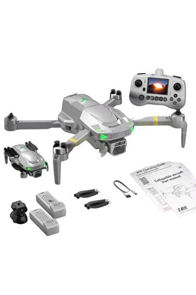 Unico Çift Kameralı Drone – 1080P 4K Destekli HD Kamera, Fırçasız Motor, Katl...
