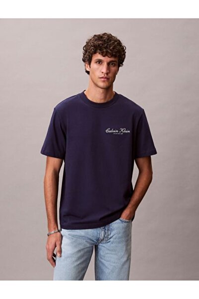 Calvin Klein 20S March Graphic Seasonal Fashion Mor Men's T-Shirt