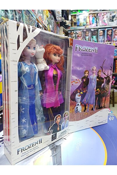 OYUNCAKSAHİLİ Frozen Karlar Ülkesi Elsa Anna Bebek Ve Olaf Kardanadam Kıyafet...