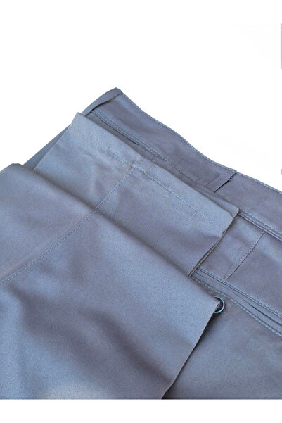 gambia outdoors Men's Brown Classic Linen Trousers Large Size Comfortable Fit Dad