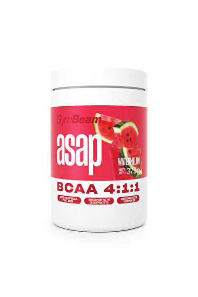 GymBeam ASAP BCAA, 375 g, pepene verde
