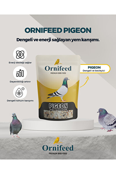 Ornifeed Pigeon Güvercin Maması 1 Kg | Profesyonel Güvercin Yumurta Maması Ya...