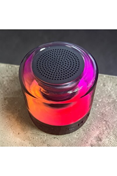 MOD Bluetooth hoparlör ses bombası rgb ışık şarjlı şık tasarım
