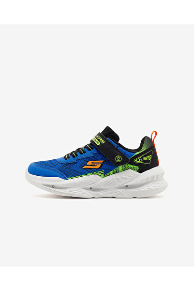 SKECHERS METEOR-LIGHTS 2.0 Büyük Erkek Çocuk Mavi Işıklı Spor Ayakkabı 401490...