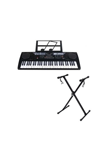 Depox ® Electronic Organ and Stand, USB Input, Mini-Microphone, Sheet Music S...