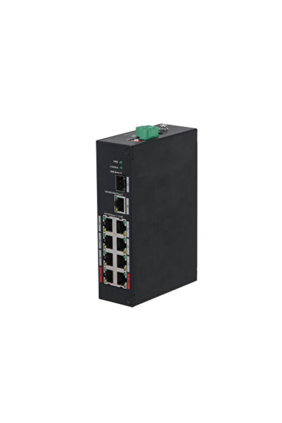 DAHUA PFS3110-8ET-96 8 PORT POE 100MB +1 1000MBPS BAKIR +1 SFP YÖNETİLMEYEN S...