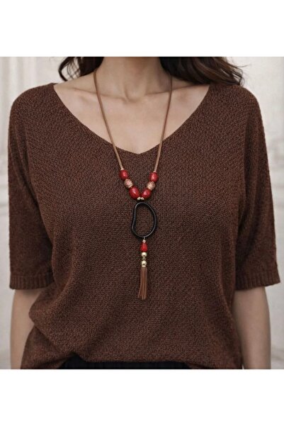 MADE İN ITALY بلوزة تريكو إيطالية للنساء