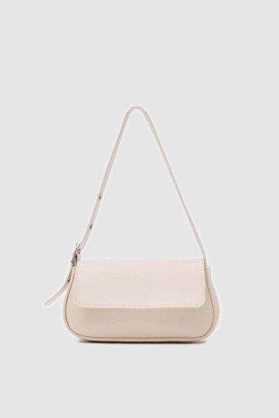 Shule Bags Mirage Baguette Bag Cream