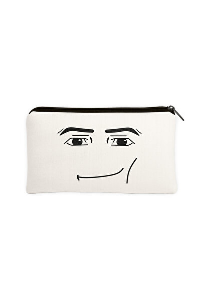 Hayali Şeyler Roblox Man Face Kalemlik Çok Amaçlı Organizer