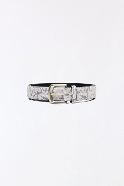 Bershka Yaprak desenli kemer