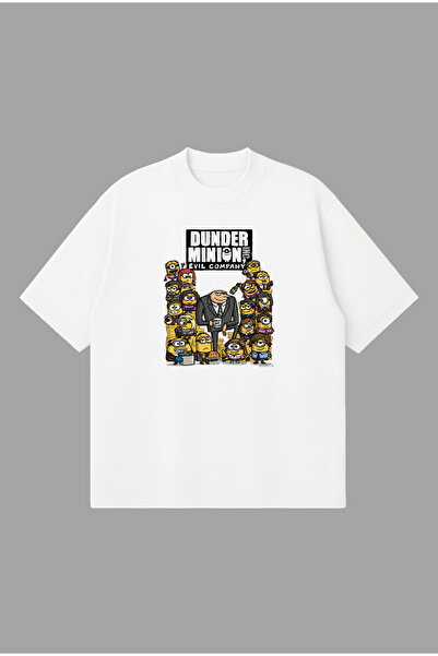 PURE POWER The Office Boxy Fit Oversized Unisex 100% Cotton-Pack T-Shirt – Pr...