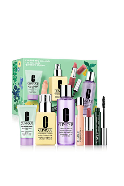 Clinique İkonik Cilt Bakım ve Makyaj Seti