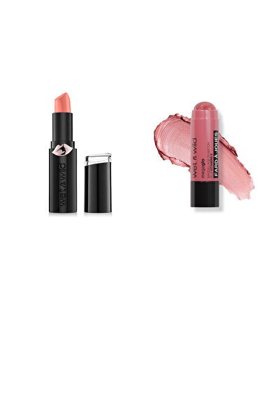 WET N WİLD MegaLast Lip Color Ruj Bare It All... +1 Parça Makyaj Seti