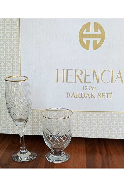 Herencia 12 PARÇA BARDAK SETİ