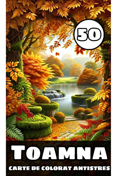 Book Coloring book, 50 illustrations Autumn, A4