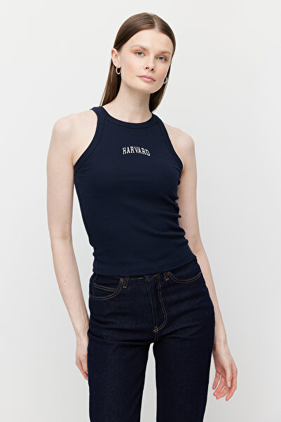 PAULMARK Women's Halter Neck Written Bodysuit