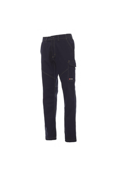 PAYPER Pantaloni talie Worker Stretch, Sezon Toate anotimpurile, Navy Blue, M...