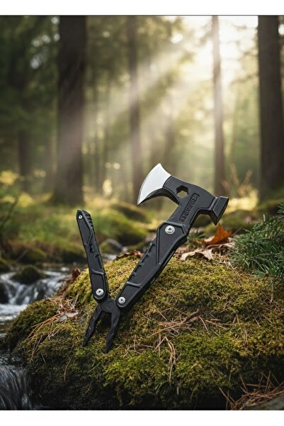 ERA ERA06931 18 Fonksiyonlu Çok Amaçlı Kamp Aleti Balta Çekiç Pense Tornavida...
