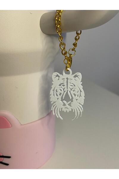 Freya Kaplan Model Quencher Thermos Cup Accessory Decorative Ornament with Chain