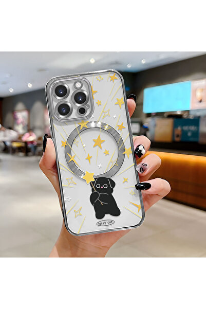 Hontinga حافظة لاسلكية من السيليكون الناعم الشفاف متوافقة مع هاتف iPhone 14 P...