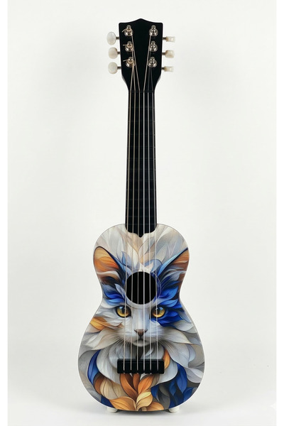 Sanchez 6 Telli Grafit Desenli Çocuk Gitarı