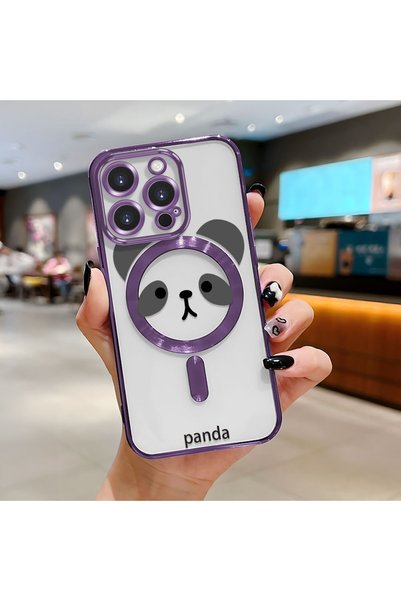 Hontinga iPhone 16 Pro Compatible Transparent Soft Silicone Magsafe Wireless ...