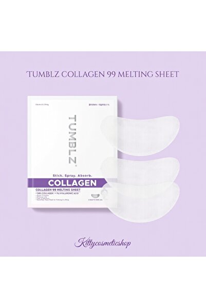 TUMBLZ Basic Melting Sheet 7pack-Collagen 99, 7 Paket(YÜZDE ERİYEN MASKE )