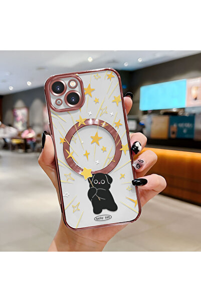 Hontinga iPhone 13 Compatible Transparent Soft Silicone Magsafe Wireless Case...