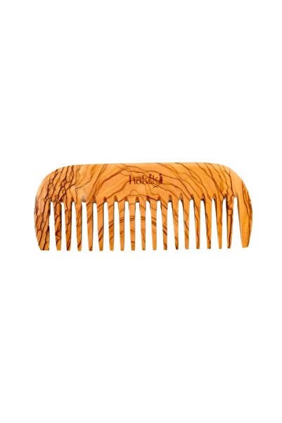 Hakiki Store Kişiye Özel Zeytin Ağacı Tarak 13 Cm Geniş Dişli El Yapımı