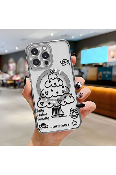 Hontinga حافظة هاتف لاسلكية من السيليكون الناعم الشفاف متوافقة مع هاتف iPhone...