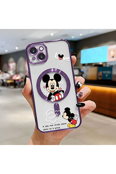 Hontinga iPhone 15 Plus Compatible Transparent Soft Silicone Magsafe Wireless...