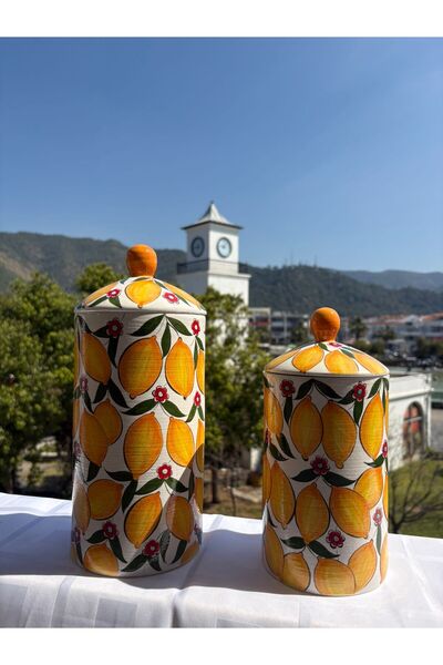 Ayosse Handmade 22 cm 26 cm 2-Piece Ceramic Spice Rack