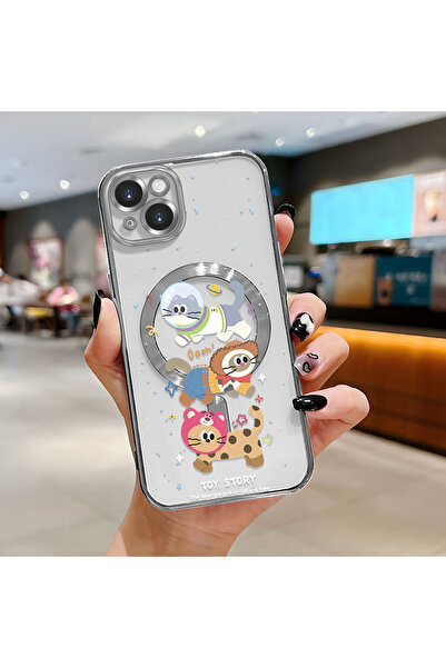 Hontinga حافظة هاتف لاسلكية من السيليكون الناعم الشفاف متوافقة مع هاتف iPhone...