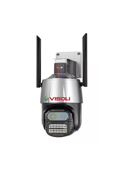 Visoli Visoli® P10-PRO WIFI surveillance camera, 2 Lenses, 8X Zoom, outdoor/i...