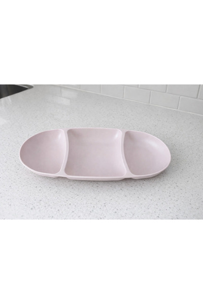 Alika Tekstil ve Ev Gereçleri 3 Bölmeli Çerezlik ve Kahvaltılık