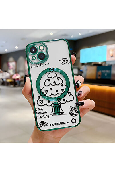 Hontinga حافظة هاتف لاسلكية من السيليكون الناعم الشفاف متوافقة مع هاتف iPhone...