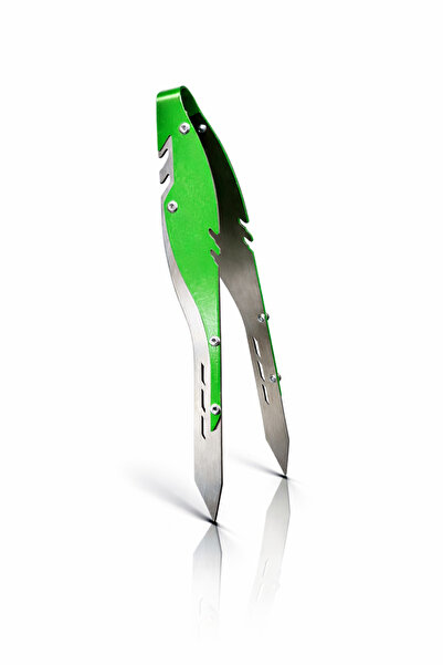 puffstore 4 Renk Seçenekli Çelik Nargile Maşası 22,5 cm - Dayanıklı Metal Köm...