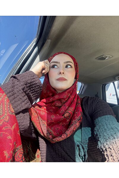 Deniz Elmasları Pashmina Shawl Patterned – Soft-Textured Cotton Hijab Shawl |...