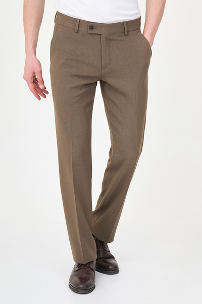 Mcr Pantaloni clasici pentru bărbați, model drept, din nurcă - 38342.26Y