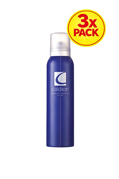 Caldion Deodorant spray pentru bărbați, pachet de 3, 150 ml