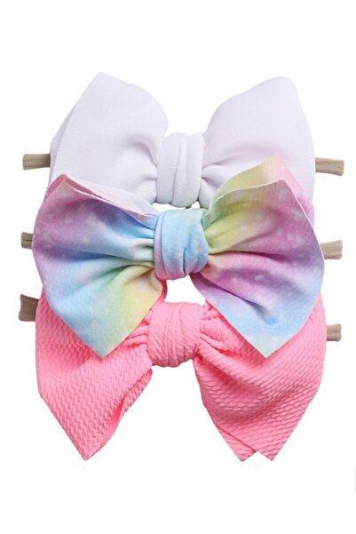 Bambimici - Dalia Assorted Ribbon Bow Headband for Babies - Unicorn